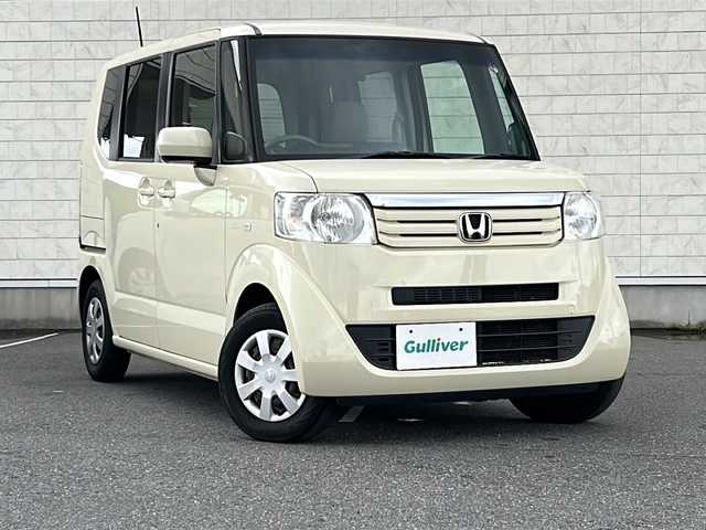 ホンダ Ｎ ＢＯＸ G Lパッケージ 茨城県 2012(平24)年 9.5万km ヒダマリアイボリーパール 社外メモリナビ[AVIC-MRZ06]/（BT・DVD・ラジオ再生可能）/片側パワースライドドア/ワンセグTV/ETC/純正フロアマット/アイドリングストップ/ABS/横滑り防止機能/取扱説明書/保証書