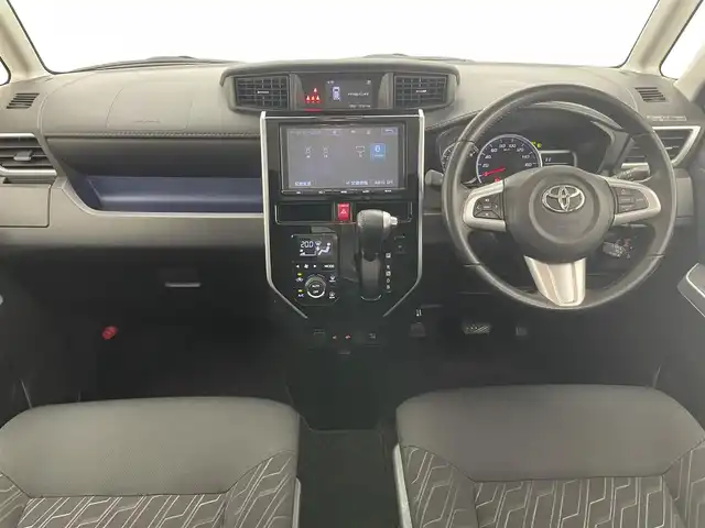 トヨタ タンク カスタムG－T 愛知県 2017(平29)年 7.3万km レーザーブルークリスタルシャイン 純正９型ナビ　フルセグＴＶ　ＤＶＤ　Ｂｌｕｅｔｏｏｔｈ　全方位カメラ　シートヒーター　両側パワースライドドア　スマアシ　衝突軽減　クルーズコントロール　ＬＥＤオートライト　フォグランプ　ＥＴＣ　禁煙車