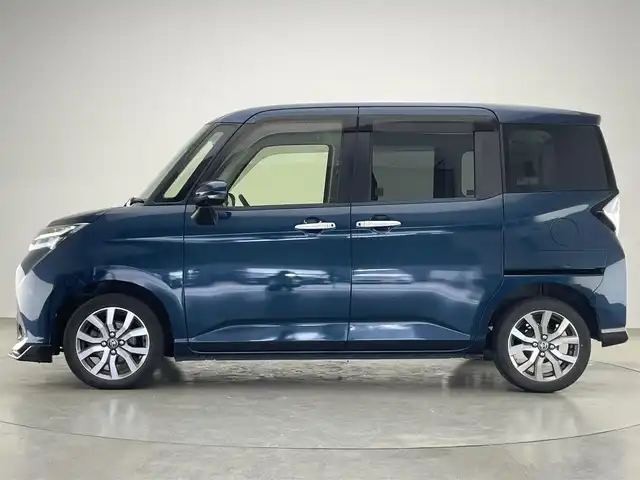 トヨタ タンク カスタムG－T 愛知県 2017(平29)年 7.3万km レーザーブルークリスタルシャイン 純正９型ナビ　フルセグＴＶ　ＤＶＤ　Ｂｌｕｅｔｏｏｔｈ　全方位カメラ　シートヒーター　両側パワースライドドア　スマアシ　衝突軽減　クルーズコントロール　ＬＥＤオートライト　フォグランプ　ＥＴＣ　禁煙車