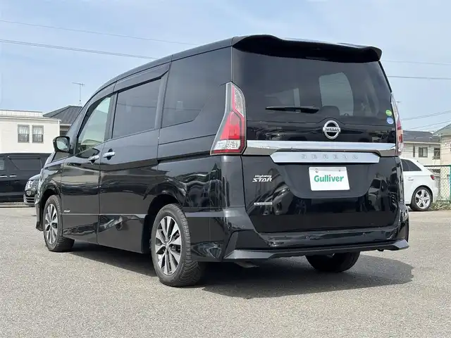 日産 セレナ ハイウェイスター Vセレクション 大分県 2019(令1)年 6.7万km ダイヤモンドブラック ・純正ナビ/・両側パワースライドドア/・クルーズコントロール/・ステアリングリモコン/・パーキングアシスト/・ドライブレコーダー/・フリップダウンモニター/・コーナーセンサー/・ETC