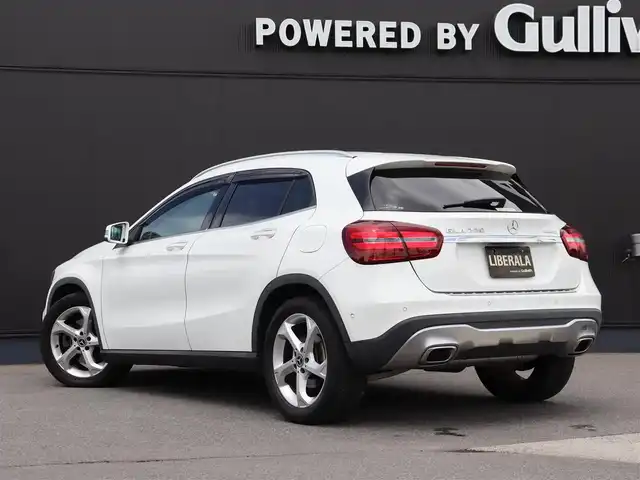 メルセデス・ベンツ ＧＬＡ２２０ 4マチック 長野県 2018(平30)年 3.7万km ポーラホワイト レーダーセーフティＰＫＧ　/黒革シート　/純正ナビＴＶ　/バックカメラ　/ＣａｒＰｌａｙ　/ディストロニック　/衝突軽減Ｂ　/ＬＫＡ　/ＢＳＭ　/シートヒーター　/パワーバックドア　/キーレスゴー　/ＬＥＤライト　/純正１８ＡW