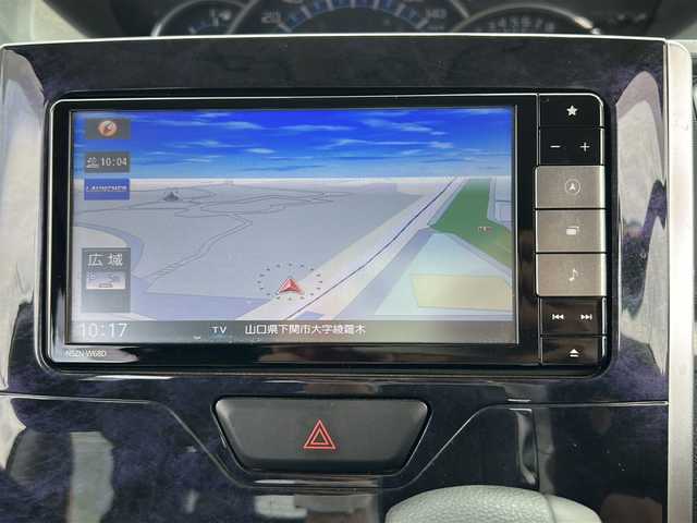 ダイハツ タント カスタム X トップED SA Ⅲ 山口県 2018(平30)年 4.9万km ブラックマイカメタリック 純正7インチSDナビ/フルセグテレビ/左側パワースライドドア/スマートアシスト/バックカメラ/ヒートシーター/アイドリングストップ/コーナーセンサー/純正フロアマット/LEDヘッドライト