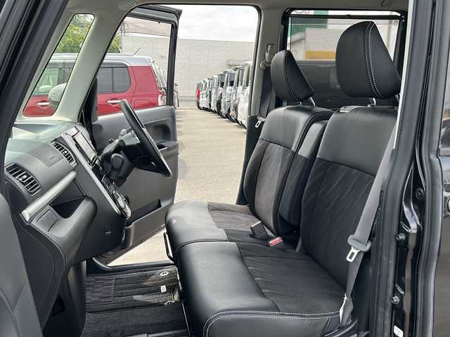 ダイハツ タント カスタム X トップED SA Ⅲ 山口県 2018(平30)年 4.9万km ブラックマイカメタリック 純正7インチSDナビ/フルセグテレビ/左側パワースライドドア/スマートアシスト/バックカメラ/ヒートシーター/アイドリングストップ/コーナーセンサー/純正フロアマット/LEDヘッドライト