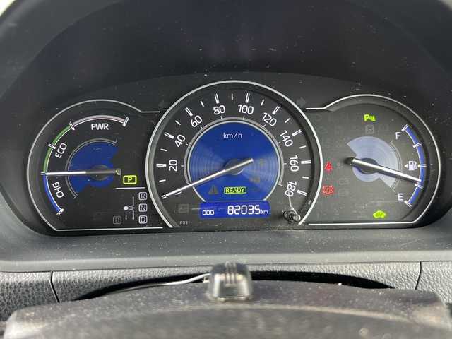 トヨタ ヴォクシー ハイブリッド ZS 煌Ⅱ 静岡県 2019(平31)年 8.2万km ブラック 【主要装備】/純正１０インチナビ　/フルセグテレビ　/純正１２インチフリップダウンモニター　/両側パワースライドドア　/純正１６インチアルミホイール　/前席シートヒーター　/ＥＴＣ　/ステアリングスイッチ　/スペアキー有り/プッシュスタート/スマートキー/クルーズコントロール/オートマチックハイビーム/プリクラッシュセーフティ