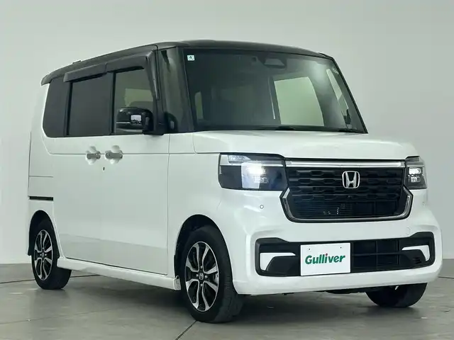 ホンダ Ｎ ＢＯＸ カスタム コーディネートスタイル 愛知県 2024(令6)年 1万km プラチナホワイトパール ホンダセンシング　/両側パワースライドドア　/メーカーOP8インチナビ　/フルセグTV　/Bluetooth　/アダプティブクルーズコントロール　/バックカメラ　/ステアリングリモコン　/コーナーセンサー　/ディライト　/シーケンシャルウィンカー　/革巻きステアリング　/ハーフレザーシート　/USBポート　/後席サンシェード　/電動パーキングシステム　/ETC　