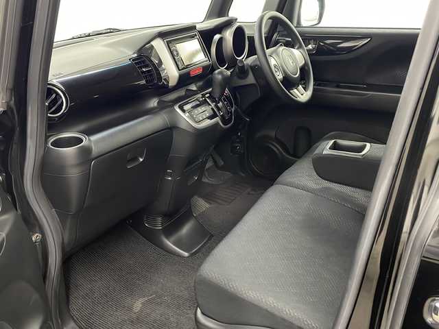 ホンダ Ｎ ＢＯＸ カスタム G Lパッケージ 長崎県 2012(平24)年 12.1万km クリスタルブラックパール 禁煙車/オートライト/片側パワースライドドア/スマートキー/プッシュスタート/14インチ純正AW/チップアップシート/取説