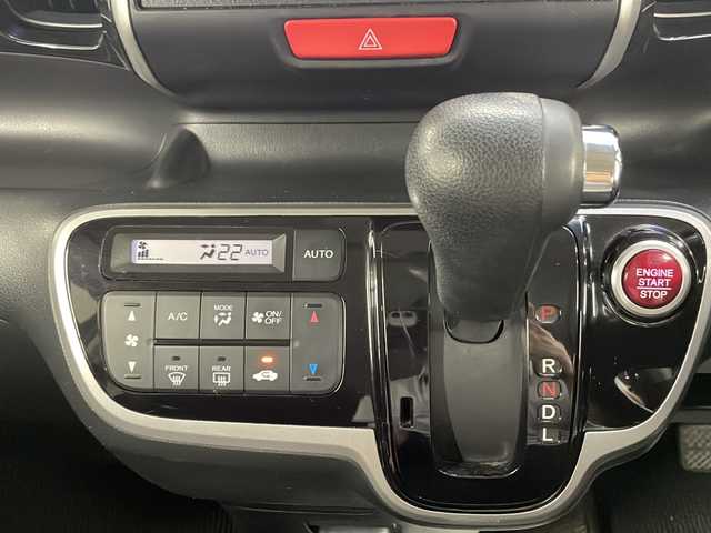 ホンダ Ｎ ＢＯＸ カスタム G Lパッケージ 長崎県 2012(平24)年 12.1万km クリスタルブラックパール 禁煙車/オートライト/片側パワースライドドア/スマートキー/プッシュスタート/14インチ純正AW/チップアップシート/取説