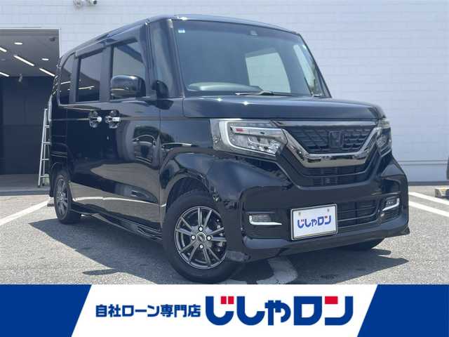 ホンダ Ｎ ＢＯＸ G EX ホンダセンシング 熊本県 2017(平29)年 10.6万km クリスタルブラックパール (株)IDOMが運営する【じしゃロン熊本店】の自社ローン専用車両になりますこちらは現金またはオートローンご利用時の価格です。自社ローンご希望の方は別途その旨お申付け下さい /純正8インチSDナビ【VXU-185NBi】/（フルセグTV・Bluetooth・USB・AUX・DVD・CD・AM/FM）/ビルトインETC/ステアリングスイッチ/両側パワースライドドア/クルーズコントロール/衝突軽減ブレーキ/横滑り防止装置/レーンアシスト/ISOFIX/カーテンエアバック/電動格納ウィンカーミラー/ドアバイザー/純正LEDヘッドライト/純正フロアマット/社外13インチホイール