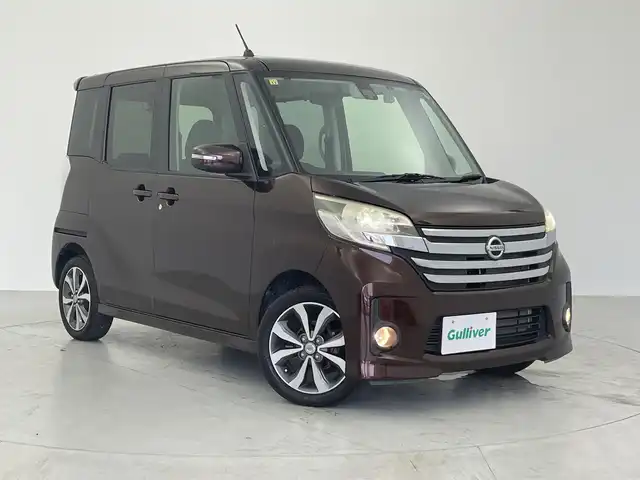 日産 デイズ ルークス ハイウェイスターX Gパッケージ 愛知県 2016(平28)年 4.2万km モカブラウンP 純正ナビ/・Ｂｌｕｅｔｏｏｔｈ/・フルセグテレビ/・ＣＤ/ＤＶＤ/全方位モニター　/衝突軽減ブレーキ/両側パワースライドドア/前後ドライブレコーダー/スマートキー/純正フロアマット/純正１５インチアルミホイール