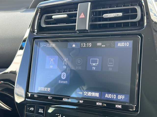 トヨタ プリウス A プレミアム 岩手県 2021(令3)年 4.4万km プラチナホワイトパールマイカ ＴＲＤフェイスガーニッシュ　ＴＲＤエアロ　純正９型ナビ　バックＣ　ＨＵＤ　電動黒本革シート　エアシートヒーター　前後ドラレコ　レーダークルーズ　オートパーキングアシスト　ＢＳＭ　エンジンスターター
