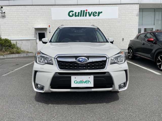 スバル フォレスター S－リミテッド 神奈川県 2015(平27)年 5万km クリスタルホワイトP 社外ナビ/　・Bluetooth/DVD/SD/　・フルセグTV/　・バックカメラ/EyeSight/　・全車速追従機能付クルーズコントロール/　・プリクラッシュブレーキ/　・AT誤発進抑制制度/　・車線逸脱警報/　・ふらつき警報/　・先行車発進お知らせ/前席パワーシート/前席シートヒーター/ビルトインETC/純正18インチホイール/フロアマット/スマートキー×２/取扱説明書/新車時手帳