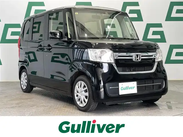 ホンダ Ｎ ＢＯＸ L 鹿児島県 2021(令3)年 5.3万km クリスタルブラックパール 禁煙車/ナビ(CN-BR310B)/(Bluetooth/CD)/バックカメラ/ホンダセンシング/　・衝突軽減ブレーキ（CMBS）/　・誤発進抑制機能（前方・後方）/　・歩行者事故低減ステアリング/　・路外逸脱抑制機能/　・渋滞追従機能付きアダプティブクルーズコントロール（ACC）/前席シートヒーター/片側パワースライドドア/LEDヘッドライト/ベンチシート/チップアップシート/ドライブレコーダー/ETC/純正フロアマット/アイドリングストップ