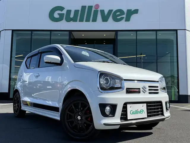 スズキ アルト ワークス 栃木県 2016(平28)年 3.1万km パールホワイト 4WD/純正ナビ/フルセグTV/DVD再生機能/Bluetoothオーディオ/ステアリングリモコン/ETC/メッキリアスポイラー/HIDヘッドライト/純正RECAROシート/純正15インチAW/スマートキー×2