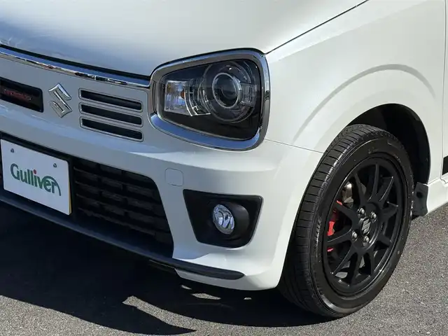 スズキ アルト ワークス 栃木県 2016(平28)年 3.1万km パールホワイト 4WD/純正ナビ/フルセグTV/DVD再生機能/Bluetoothオーディオ/ステアリングリモコン/ETC/メッキリアスポイラー/HIDヘッドライト/純正RECAROシート/純正15インチAW/スマートキー×2
