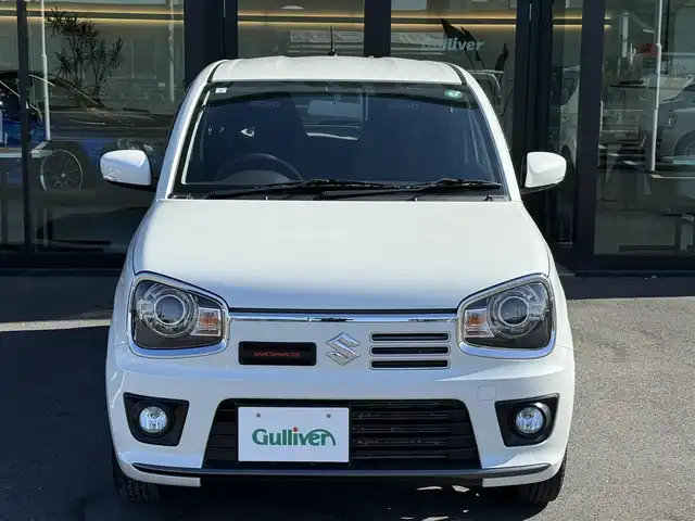 スズキ アルト ワークス 栃木県 2016(平28)年 3.1万km パールホワイト 4WD/純正ナビ/フルセグTV/DVD再生機能/Bluetoothオーディオ/ステアリングリモコン/ETC/メッキリアスポイラー/HIDヘッドライト/純正RECAROシート/純正15インチAW/スマートキー×2