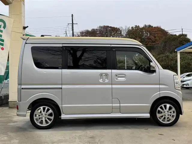 スズキ エブリィ ワゴン PZターボ スペシャル 兵庫県 2018(平30)年 6.5万km シルキーシルバーメタリック ワンオーナー/両側パワースライドドア/オートステップ/社外コンビステアリング(純正積み込み)/キセノンヘッドライト/フロントフォグランプ/AUTOライト/スズキセーフティサポート/純正14インチAW/スマートキー×2/フロアマット/純正ドアバイザー