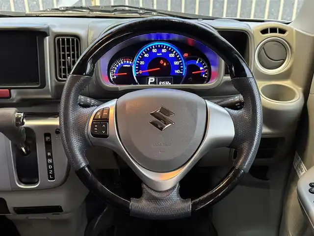 スズキ エブリィ ワゴン PZターボ スペシャル 兵庫県 2018(平30)年 6.5万km シルキーシルバーメタリック ワンオーナー/両側パワースライドドア/オートステップ/社外コンビステアリング(純正積み込み)/キセノンヘッドライト/フロントフォグランプ/AUTOライト/スズキセーフティサポート/純正14インチAW/スマートキー×2/フロアマット/純正ドアバイザー