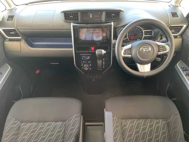 ダイハツ トール カスタムG リミテッド SAⅢ 埼玉県 2019(平31)年 5.5万km レーザーブルークリスタルシャイン スマートアシストIII/純正ナビ/フルセグTV/パノラマモニター/両側パワースライドドア/クルーズコントロール/LEDオートライト/シートヒーター/純正14インチAW/クリアランスソナー/プッシュスタート/ETC/禁煙車