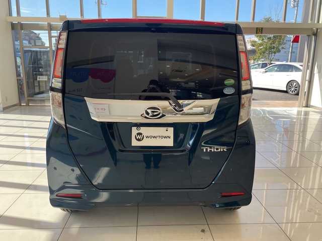 ダイハツ トール カスタムG リミテッド SAⅢ 埼玉県 2019(平31)年 5.5万km レーザーブルークリスタルシャイン スマートアシストIII/純正ナビ/フルセグTV/パノラマモニター/両側パワースライドドア/クルーズコントロール/LEDオートライト/シートヒーター/純正14インチAW/クリアランスソナー/プッシュスタート/ETC/禁煙車