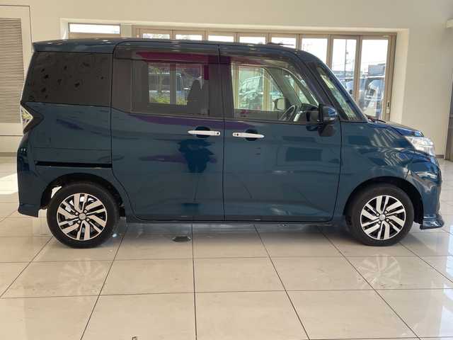 ダイハツ トール カスタムG リミテッド SAⅢ 埼玉県 2019(平31)年 5.5万km レーザーブルークリスタルシャイン スマートアシストIII/純正ナビ/フルセグTV/パノラマモニター/両側パワースライドドア/クルーズコントロール/LEDオートライト/シートヒーター/純正14インチAW/クリアランスソナー/プッシュスタート/ETC/禁煙車