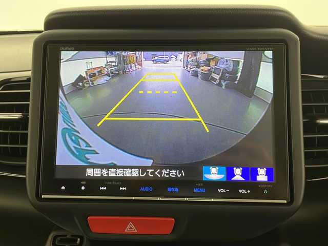 ホンダ Ｎ ＢＯＸ カスタム G ターボ Lパッケージ 長野県 2016(平28)年 3.8万km スマートブラック 純正SDナビ&フルセグTV&CD&DVD&BT/クルーズコントロール/衝突軽減ブレーキ/アイドリングストップ/社外デジタルインナーミラー/両側パワースライドドア/ハーフレザーシート/ステアリングスイッチ/パドルシフト/2列目サンシェード/バックカメラ/LEDヘッドライト/オートライト/フロントフォグランプ/電動格納ミラー/ウィンカーミラー/社外14インチAW装着/純正フロアマット/プッシュスタート/スマートキー/スペアキー1本/ナビ取扱説明書