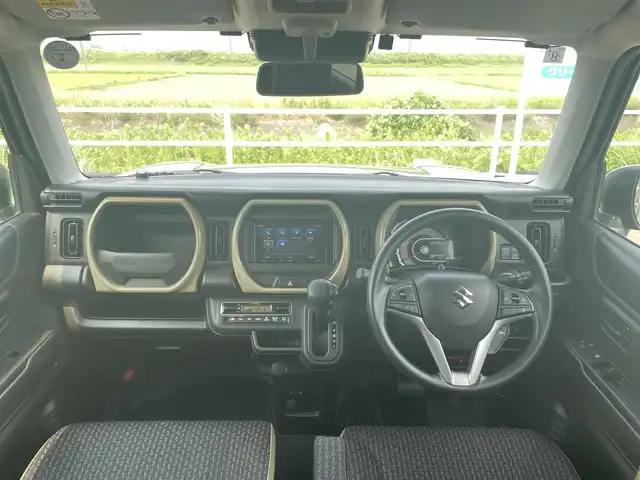 スズキ ハスラー HYBRID G 佐賀県 2024(令6)年 0.5万km Ｄグリーン 純正SDナビゲーション/・AM/FM/Bluetooth/CD/DVD/フルセグTV/・バックカメラ/シートヒーター「運転席/助手席」/スマートキー/・スペアキー1本/LEDヘッドライト/・オートマチックハイビーム/レーダークルーズコントロール/LEDヘッドライト/・オートマチックハイビーム/シートヒーター/スマートキー/新車保証書/取扱説明書/スペアキー1本/スズキ セーフティサポート（全車標準装備）/・衝突被害軽減ブレーキ（デュアルカメラブレーキサポート）/・誤発進抑制機能（前方・後方）/・車線逸脱警報機能/・ふらつき警報機能/・先行車発進お知らせ機能/・後退時ブレーキサポート/・標識認識機能/・制動時の車両安定性確保/・ESP（車両走行安定補助システム）/・横滑り防止・トラクションコントロール