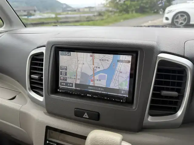 スズキ スペーシア X 石川県 2015(平27)年 6.2万km 白 社外HDDナビゲーション/【AM/FM CD DVD BlueTooth】/・フルセグTV/ETC/アイドリングストップ/運転席シートヒーター/ステアリングスイッチ/片側パワースライドドア/フロアマット/スペアキー×1