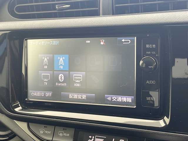 トヨタ アクア G ブラックソフトレザーセレ 沖縄県 2016(平28)年 7.4万km コバルトブルーメタリック 純正ナビ　【NSZN-W64T】/　(フルセグTV Bluetooth CD/DVD)/バックカメラ　/クルーズコントロール　/レーンキープアシスト　/オートマチックハイビーム　/オートライト　/ハーフレザーシート　/前席シートヒーター　/横滑り防止機能/ETC/スマートキー/プッシュスタート