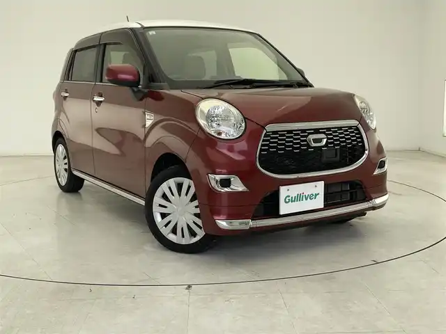 ダイハツ キャスト スタイル X 千葉県 2016(平28)年 5.1万km ファイアークォーツレッドM 横滑り防止装置　/社外オーディオ（ＦＭ／ＡＭ）　/スマートキー　/ハロゲンヘッドライト　/エンジンプッシュスタート　/電動格納ミラー　/純正サイドバイザー　/純正フロアマット　/Ｗエアバッグ