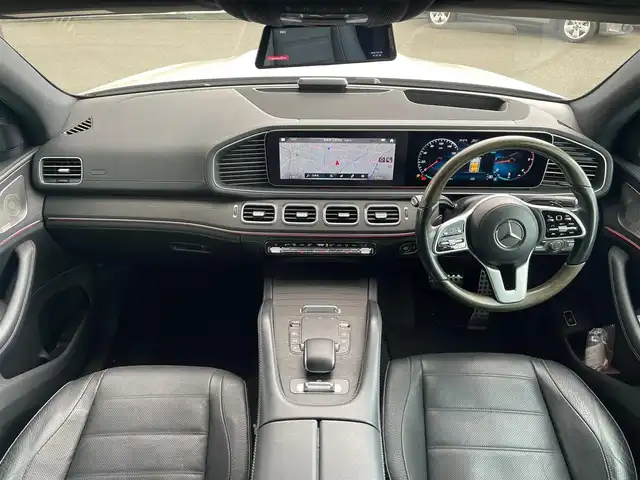メルセデス・ベンツ ＧＬＳ４００ｄ 4マチック AMGライン 山梨県 2021(令3)年 5.3万km ダイヤモンドホワイト レザーEXC /パノラマSR /黒革 /シートH /ベンチL /マッサージS /全席Pシート /純正メモリナビ /全周囲C/ACC /BSA /LKA /ステアリングP /パフュームA /ブルメスター /純正21AW /カープレイ /マルチアンビエントL /マルチB/LED /保証書