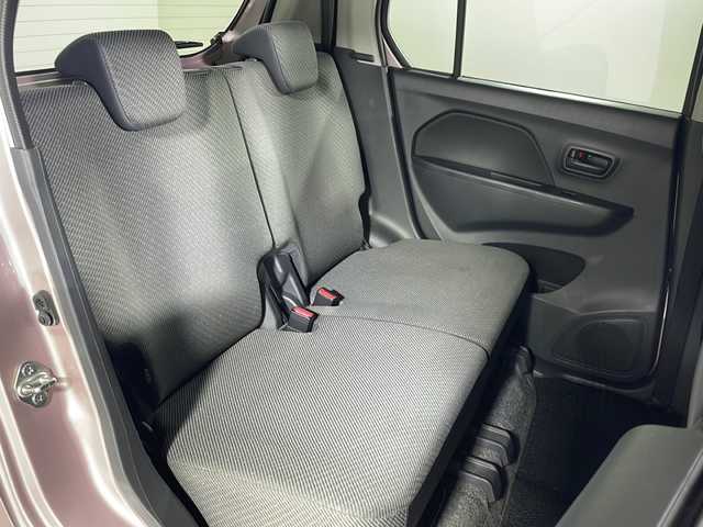 スズキ ワゴンＲ FX 広島県 2015(平27)年 2.2万km イノセントピンクパールメタリック 禁煙/社外ナビ/CD/DVD/DTV/Bluetooth/リモコンキー/スペアキー/純正フロアマット/純正ドアバイザー/社外AW付スタッドレス積み込み（交換推奨）/アイドリングストップ/電動格納ミラー