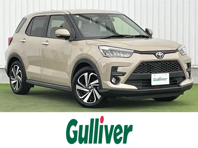 トヨタ ライズ Z 香川県 2020(令2)年 4.5万km ナチュラルベージュマイカM 登録時走行距離：44174km/ディーラー純正9型ナビ/　CD DVD BT フルセグTV/バックカメラ/衝突被害軽減装置/レーダークルーズコントロール/クリアランスソナー/横滑り防止装置/アイドリングストップ/MTモード付AT/LEDヘッドライト/オートライト/フォグランプ/ビルトインETC2.0/前後ドライブレコーダー/シートヒーター/革巻きステアリング/ステアリングスイッチ/プッシュスタート/スマートキー/スペアキー