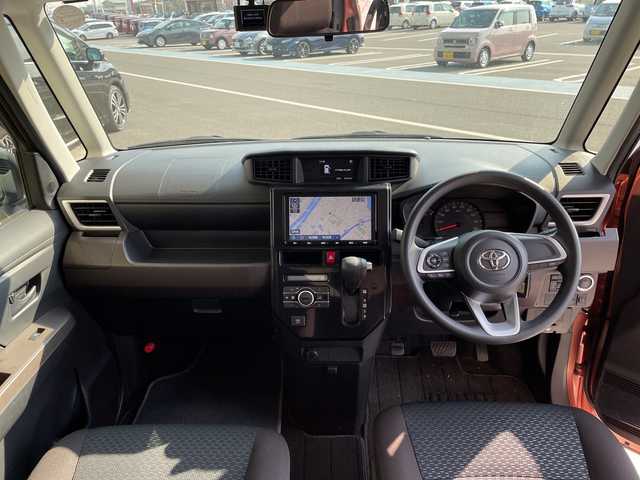 トヨタ ルーミー G－T 愛知県 2022(令4)年 0.7万km ブリリアントカッパークリスタルマイカ スマートアシストIII/純正9型ナビ/全方位カメラ/両側パワースライドドア/コーナーセンサー/LEDヘッドライト/オートマチックハイビーム/レーンキープアシスト/ドライブレコーダー/衝突軽減システム/フルセグ/CD DVD/Bluetooth/ステアリングスイッチ/スマートキー/プッシュスタート