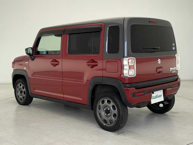 スズキ ハスラー HYBRID G ターボ 千葉県 2020(令2)年 4.6万km フェニックスレッドパール/ガンメタリック2トーンルーフ 社外８型ナビ（Bluetooth フルセグ SD CD DVD)　　/バックカメラ　/ETC/パドルシフト/コーナーセンサー/運転席・助手席シートヒーター/衝突軽減ブレーキ/レーンキープアシスト/オートハイビーム/レーダークルーズコントロール/横滑り防止/アイドリングストップ/社外フロアマット/ドアバイザー/電動格納ミラー/オートライト/スマートキー/プッシュスタート/ステアリングスイッチ/保証書/取扱説明書