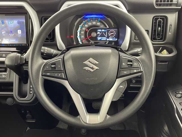 スズキ ハスラー HYBRID G ターボ 千葉県 2020(令2)年 4.6万km フェニックスレッドパール/ガンメタリック2トーンルーフ 社外８型ナビ（Bluetooth フルセグ SD CD DVD)　　/バックカメラ　/ETC/パドルシフト/コーナーセンサー/運転席・助手席シートヒーター/衝突軽減ブレーキ/レーンキープアシスト/オートハイビーム/レーダークルーズコントロール/横滑り防止/アイドリングストップ/社外フロアマット/ドアバイザー/電動格納ミラー/オートライト/スマートキー/プッシュスタート/ステアリングスイッチ/保証書/取扱説明書