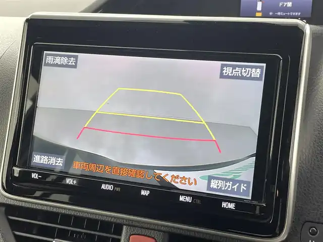 トヨタ ノア Si ダブルバイビーⅡ 熊本県 2019(令1)年 2.9万km ブラッキッシュアゲハガラスフレーク 純正9インチナビNSZT-Y68T　/Bluetooth/TV/CD/SDREC/オートクルーズコントロール　/両側パワースライドドア　/バックカメラ　/クルーズコントロール/ビルトインETC　/衝突被害軽減システム　/レーンキープアシスト　/コーナーセンサー　/横滑り防止システム/アイドリングストップ/先行車発進検知音/純正フロアマット/純正１６インチAW/オートライト/LEDヘッドライト/オートマチックハイビーム/フォグランプ/スマートキー/プッシュスタート/保証書