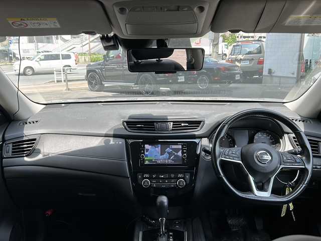 日産 エクストレイル 20Xi 京都府 2019(平31)年 6.4万km ダークメタルグレー 純正ＳＤナビ　/リアエアロパーツ　/フルセグＴＶ/全方位カメラ/プロパイロット/前後ドライブレコーダー　/ミュージック接続/ヒルディセント　/カブロンシート　/電動リアゲート　/前後コーナーセンサー　/全席シートヒーター/センターデブロック/ダウンヒルアシストコントロール/オートマチックハイビーム/盗難防止装置/衝突被害軽減システム/ETC/スペアキー/純正AW車内積込（サマータイヤ）