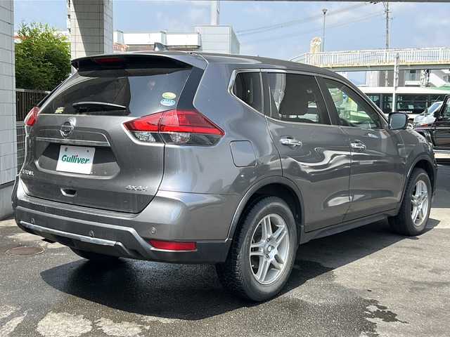 日産 エクストレイル 20Xi 京都府 2019(平31)年 6.4万km ダークメタルグレー 純正ＳＤナビ　/リアエアロパーツ　/フルセグＴＶ/全方位カメラ/プロパイロット/前後ドライブレコーダー　/ミュージック接続/ヒルディセント　/カブロンシート　/電動リアゲート　/前後コーナーセンサー　/全席シートヒーター/センターデブロック/ダウンヒルアシストコントロール/オートマチックハイビーム/盗難防止装置/衝突被害軽減システム/ETC/スペアキー/純正AW車内積込（サマータイヤ）