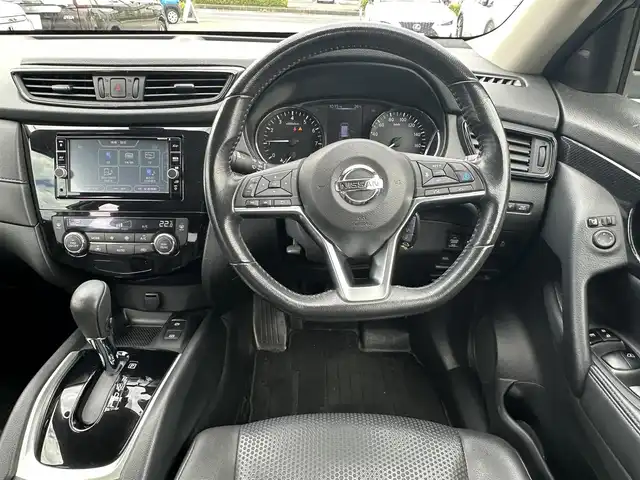 日産 エクストレイル 20Xi 群馬県 2019(平31)年 6.4万km ダークメタルグレー 純正ＳＤナビ　/リアエアロパーツ　/フルセグＴＶ/全方位カメラ/プロパイロット/前後ドライブレコーダー　/ミュージック接続/ヒルディセント　/カブロンシート　/電動リアゲート　/前後コーナーセンサー　/全席シートヒーター/センターデブロック/ダウンヒルアシストコントロール/オートマチックハイビーム/盗難防止装置/衝突被害軽減システム/ETC/スペアキー/純正AW車内積込（サマータイヤ）