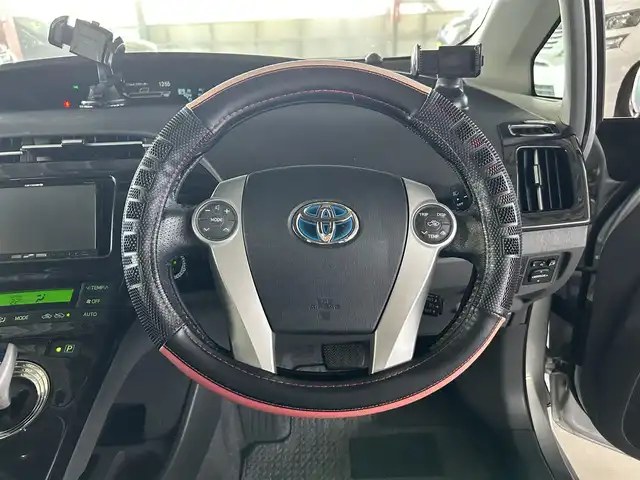 トヨタ プリウス S ツーリングセレクション 静岡県 2010(平22)年 17.8万km シルバーM ビルトインETC/クルーズコントロール/革巻きステアリング/オートライト/スマートキー/・プッシュスタート/LEDヘッドライト/・フォグランプ/純正アルミホイール/純正ドアバイザー/純正フロアマット