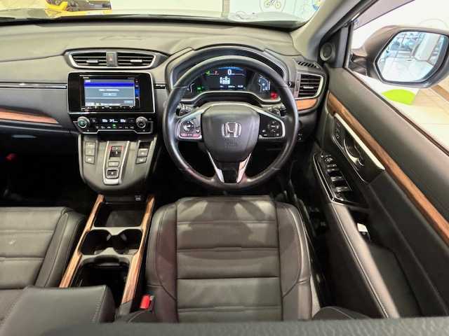 ホンダ ＣＲ－Ｖ ハイブリッド e:HEV EX マスターピース 埼玉県 2021(令3)年 2.1万km スーパープラチナグレーメタリック ホンダセンシング/サンルーフ/純正SDナビ/　　CD/DVD/BT?フルセグ/バックカメラ/パワーバックドア/レーダークルーズコントロール/LEDオートライト/レザーシート/パワーシート/シートメモリー/シートヒーター/純正18インチアルミホイール/パドルシフト/スマートキー2本/ビルトインETC2.0