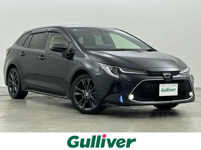 トヨタ カローラツーリング ダブルバイビー 福岡県 2020(令2)年 3.8万km ブラックマイカ 純正８型ＤＡナビ（フルセグＴＶ）　/バックカメラ　/ビルトインＥＴＣ　/ＡＣＣ　/コーナーセンサー　/衝突被害軽減ブレーキ　/レーンキープ　/ＢＳＭ　/ＭＴモード付　/シートヒーター　/ハーフレザー　/ステアリングヒーター