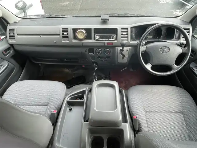 トヨタ ハイエース DX 岩手県 2007(平19)年 11.6万km ホワイト キャンピング仕様/ETC/シンク/冷蔵庫/外部電源ソケット/家庭用エアコン