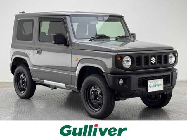 スズキ ジムニー XL 兵庫県 2025(令7)年 0.1千km ミディアムグレー ４WD/アイドリングストップ/シートヒーター/クリアランスソナー/ヘッドライトレレベライザー/PCS/LKA/フォグランプ/純正フロアマット/純正バイザー