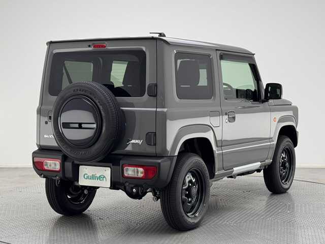 スズキ ジムニー XL 兵庫県 2025(令7)年 0.1千km ミディアムグレー ４WD/アイドリングストップ/シートヒーター/クリアランスソナー/ヘッドライトレレベライザー/PCS/LKA/フォグランプ/純正フロアマット/純正バイザー