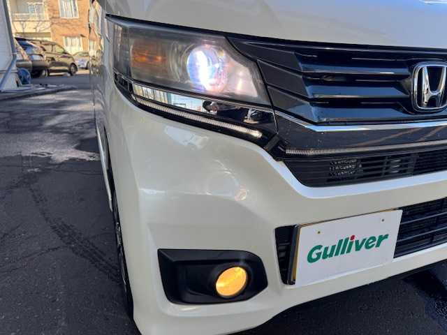 ホンダ Ｎ ＷＧＮ カスタム G Aパッケージ 道東・釧路十勝 2014(平26)年 12.5万km プレミアムホワイトパール 4WD/ワンオーナー/社外メモリーナビ/　　（DVD/CD/フルセグTV）/バックカメラ/CTBA/クルーズコントロール/ハーフレザーシート/HIDヘッドライト/フォグライト/オートライト/横滑り防止装置/ウィンカーミラー/電動格納ミラー/ミラーヒーター/ステアリングリモコン/革巻きステアリング/純正フロアマット/ドアバイザー/記録簿 H26/29/31/R7/社外エンジンスターター/スマートキー/エンジンプッシュスタート/スペアキー/取扱説明書/保証書/純正14インチアルミホイール