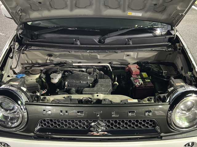 スズキ ハスラー Jスタイル 京都府 2015(平27)年 10.1万km クールカーキパールメタリック/ホワイト2トーンルーフ 〇バックカメラ/〇スマートキー/〇Bluetooth/〇プッシュスタート/〇純正フロアマット