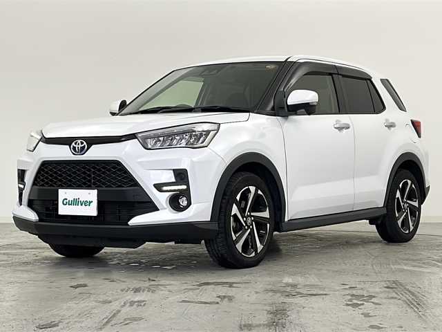 トヨタ ライズ Z 宮城県 2022(令4)年 6.3万km シャイニングホワイトパール 禁煙車/S-パドル/スマートアシスト/・衝突回避支援ブレーキ機能/・車線逸脱警報機能＆路側逸脱警報機能/・標識認識機能/・全車速追従機能付ＡＣＣ/・レーンキープコントロール/・コーナーセンサー/・オートハイビーム/・ふらつき警報/・先行車発進お知らせ/純正9インチディスプレイオーディオ/・BT/AM/FM/USB/iPod/HDMI/Android/Apple/電動パーキングブレーキ/オートホールド/バックカメラ/フルセグTV/前席シートヒーター/ビルトインETC/革巻きステアリング/ステアリングスイッチ/プッシュスタート/スマートキー/LEDヘッドライト/LEDフォグランプ/純正17インチアルミホイール/純正フロアマット/純正ドアバイザー/アイドリングストップ/横滑り防止装置