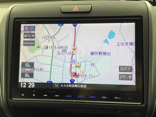 ホンダ フリード＋ ハイブリット G 秋田県 2016(平28)年 10.6万km コバルトブルーパール 4WD/社外SDナビ　/　　CD/DVD/BT/フルセグTV/バックカメラ　/両側パワースライドドア　/クルーズコントロール　/LEDオートライト　/ハーフレザーシート　/純正15インチスチールホイール　/コンフォートビューパッケージ　/フォグランプ/サンシェード/スマートキー　/ビルトインETC