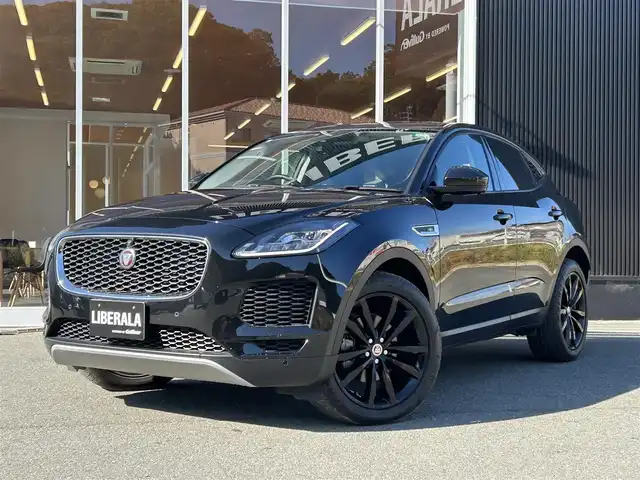 ジャガー Ｅペース S 180PS 福岡県 2021(令3)年 1.9万km 黒 ワンオーナー　/ドライブプロパック　/アダプティブクルーズコントロール/ブラインドスポットモニター/レーンキープアシスト/ハイスピードエマージェンシーブレーキ/純正ナビ　/Applecarplay/androidauto/全方位カメラ　/黒革シート/前席シートヒーター/LEDヘッドライト/パワーバックドア　/ステアリングスイッチ/純正20インチアルミホイール/ETC/取扱説明書/保証書/スペアキー×1